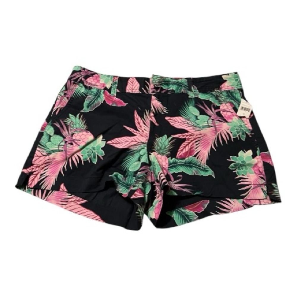 GAP NWT City Shorts Size 10 Tropical Print Stretch Mid-Rise 3” Inseam